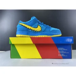 Hypeyourbeast Nike SB Dunk Low X Grateful Dead Blue Bear