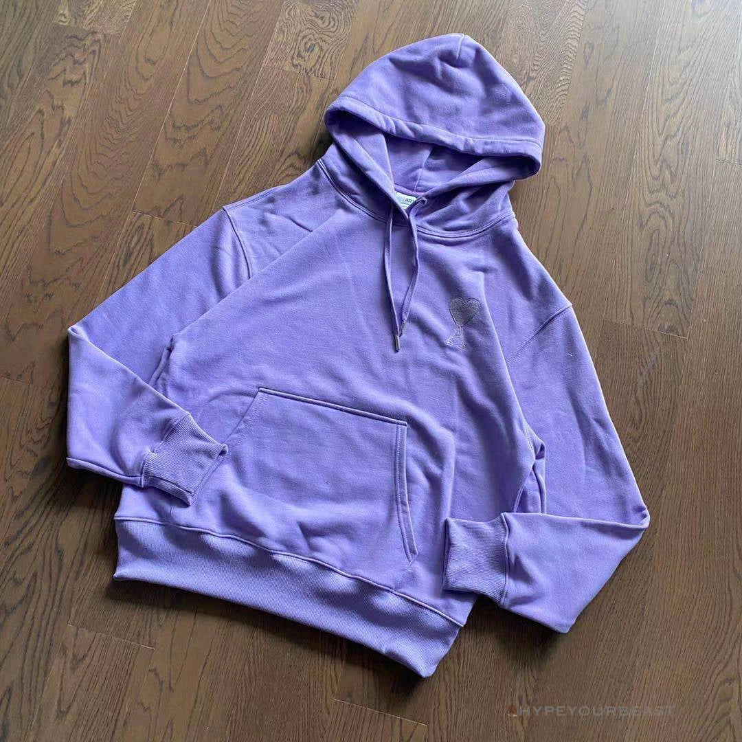 Hypeyourbeast AMI Hoodie Purple Hoodies & Jackets 1 Hypeyourbeast AMI Hoodie Purple Hoodies & Jackets