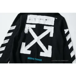HypeYourBeast Off White Hoodie Black & White