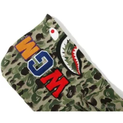 Hypeyourbeast Clothes BAPE Chinese Style Ink Camouflage 10th Anniversary Limited Hoodie 'GREEN'