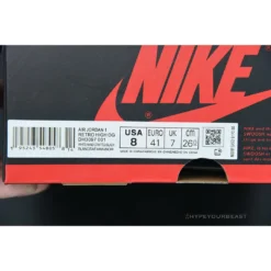 HypeYourBeast Air Jordan 1 Retro High OG 'Hand Crafted'