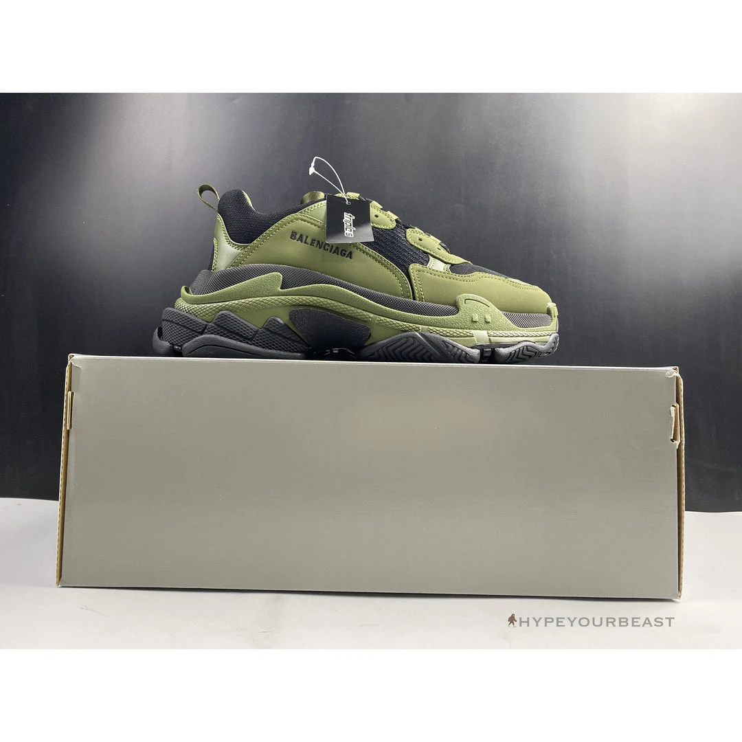 Hypeyourbeast BCG Triple S Green / Black Balenciaga 1 Hypeyourbeast BCG Triple S Green / Black Balenciaga
