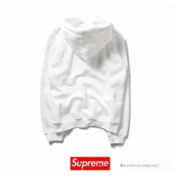 Hypeyourbeast Supreme Box Logo Hoodie White Red