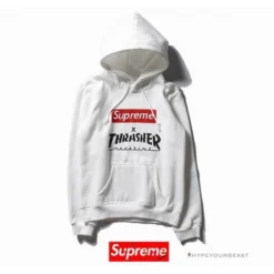 Hypeyourbeast Hoodies & Jackets Supreme X Thrasher Hoodie White