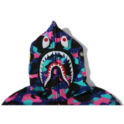 Hypeyourbeast BAPE X KID CUDI Camouflage Hoodie Clothes