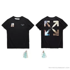 Hypeyourbeast T-Shirts OFF-WHITE The Kiss Tee Shirt 'BLACK' 7 Hypeyourbeast T-Shirts OFF-WHITE The Kiss Tee Shirt 'BLACK'