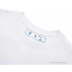 Hypeyourbeast OFF-WHITE Takashi Murakami Chrysanthemum Tee Shirt 'WHITE' T-Shirts