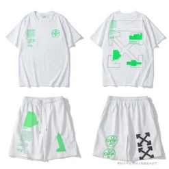 Hypeyourbeast OFF-WHITE Golden Ratio Shorts 'WHITE' 20 Hypeyourbeast OFF-WHITE Golden Ratio Shorts 'WHITE'