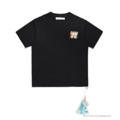 Hypeyourbeast OFF-WHITE Year Of The Ox Doraemon Arrow Tee Shirt 'BLACK'