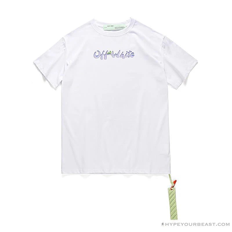 Hypeyourbeast OFF-WHITE Disney Spring X Summer Mickey Arrow Tee Shirt 'WHITE' 1 Hypeyourbeast OFF-WHITE Disney Spring X Summer Mickey Arrow Tee Shirt 'WHITE'
