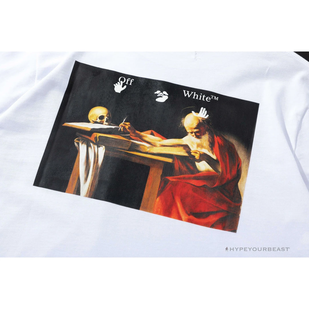 Hypeyourbeast T-Shirts OFF-WHITE Skull And Writing Tee Shirt 'WHITE' 6 Hypeyourbeast T-Shirts OFF-WHITE Skull And Writing Tee Shirt 'WHITE'