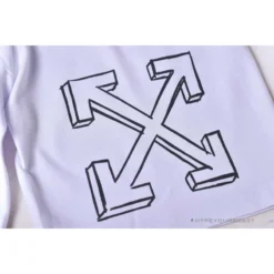 Hypeyourbeast OFF-WHITE Dimensional Sketch Shorts 'WHITE' Pants 12 Hypeyourbeast OFF-WHITE Dimensional Sketch Shorts 'WHITE' Pants