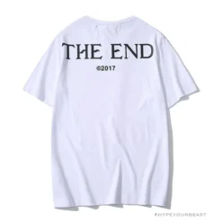 Hypeyourbeast T-Shirts OFF-WHITE CO VIRGIL ABLOH Portrait Tee Shirt 'WHITE'