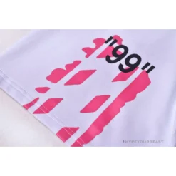 Hypeyourbeast OFF-WHITE 99 X Pink Arrow Shorts 'WHITE' Pants