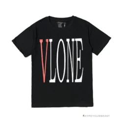 HypeYourBeast Vlone Black And Red Tee Shirt T-Shirts
