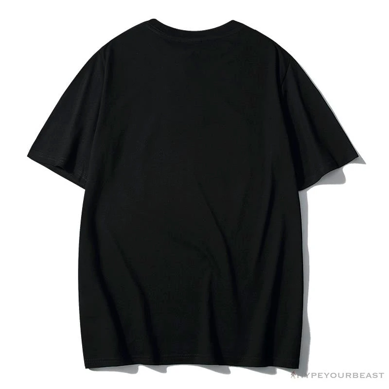 Hypeyourbeast BAPE X MCM Camouflage Ape Head Tee Shirt 'BLACK' 2 Hypeyourbeast BAPE X MCM Camouflage Ape Head Tee Shirt 'BLACK'