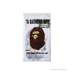 Hypeyourbeast Clothes BAPE Great Ape Head Symphony Lightning Tee Shirt 'WHITE'