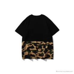 Hypeyourbeast BAPE Ape Man Head Gothic Body Camouflage Tee Shirt