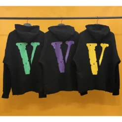 HypeYourBeast Hoodies & Jackets Vlone Purple And Black Friends Hoodie 9 HypeYourBeast Hoodies & Jackets Vlone Purple And Black Friends Hoodie