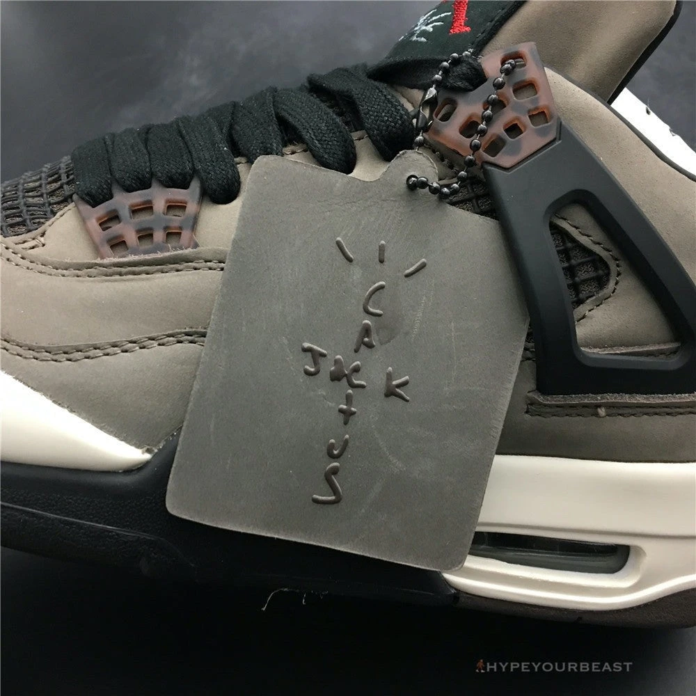Hypeyourbeast Travis Scott X Air Jordan 4 Dark Mocha 10 Hypeyourbeast Travis Scott X Air Jordan 4 Dark Mocha