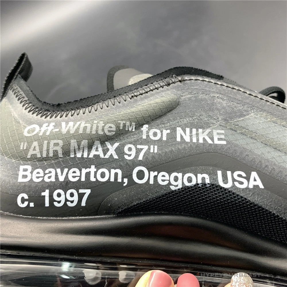 Hypeyourbeast Off-White X Nike Air Max 97 Black 12 Hypeyourbeast Off-White X Nike Air Max 97 Black