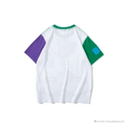 Hypeyourbeast BAPE Baby Milo Cartoon Vest Color Matching Tee Shirt
