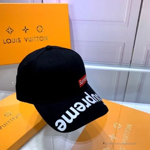 Hypeyourbeast Hats Supreme Hat Black 2 Hypeyourbeast Hats Supreme Hat Black