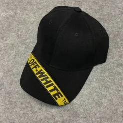Hypeyourbeast Hats Off White Hat Black Yellow