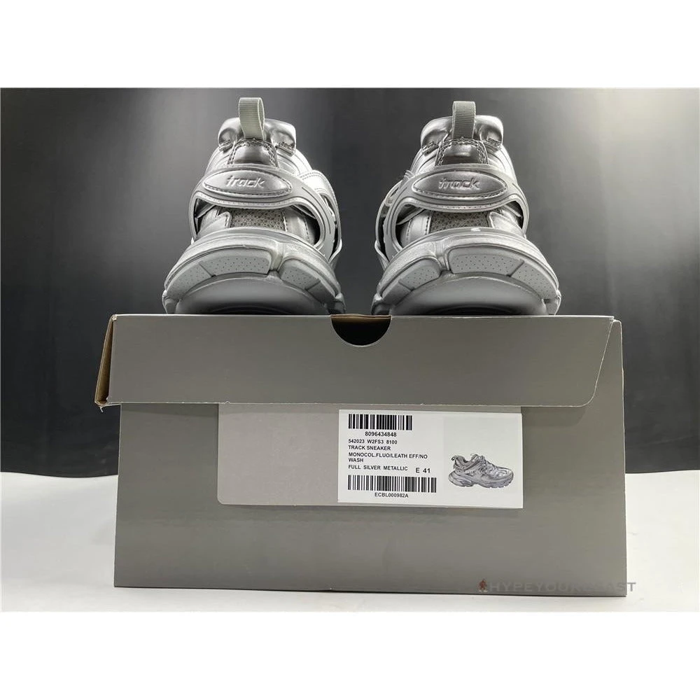 HypeYourBeast Balenciaga Track BCG Track Sneakers 3.0 Grey Metallic 9 HypeYourBeast Balenciaga Track BCG Track Sneakers 3.0 Grey Metallic
