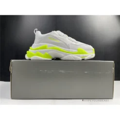HypeYourBeast BCG Triple S White Neon Yellow Balenciaga Triple S