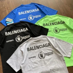 Hypeyourbeast BCG Support Word Food Programme Tee Shirt Blue