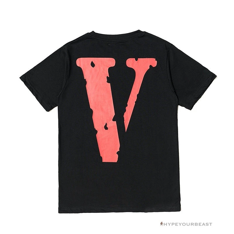 HypeYourBeast Vlone Black And Red Tee Shirt T-Shirts 8 HypeYourBeast Vlone Black And Red Tee Shirt T-Shirts