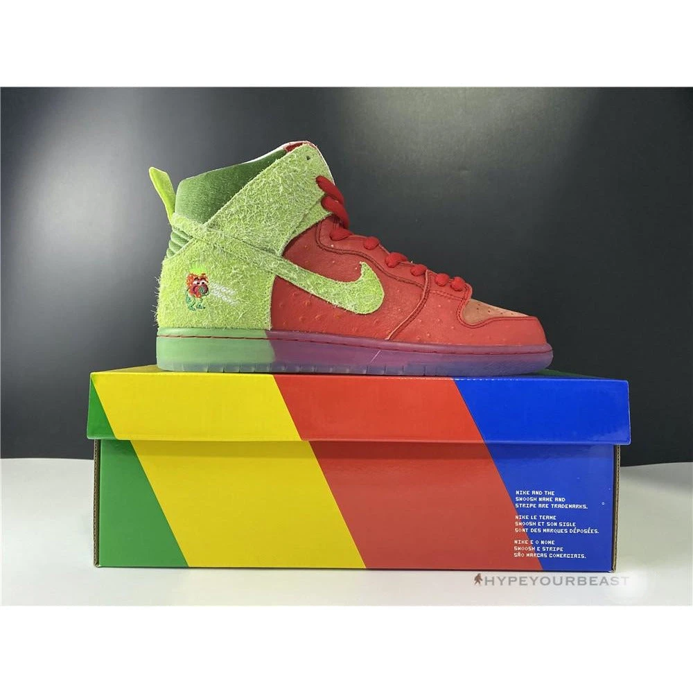 Hypeyourbeast Nike Sb Dunk High 'Strawberry Cough' 2 Hypeyourbeast Nike Sb Dunk High 'Strawberry Cough'