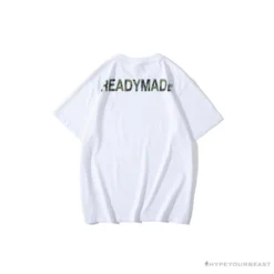 Hypeyourbeast BAPE Readymade Small Bee Camouflage Letter Tee Shirt 'GREEN' Clothes