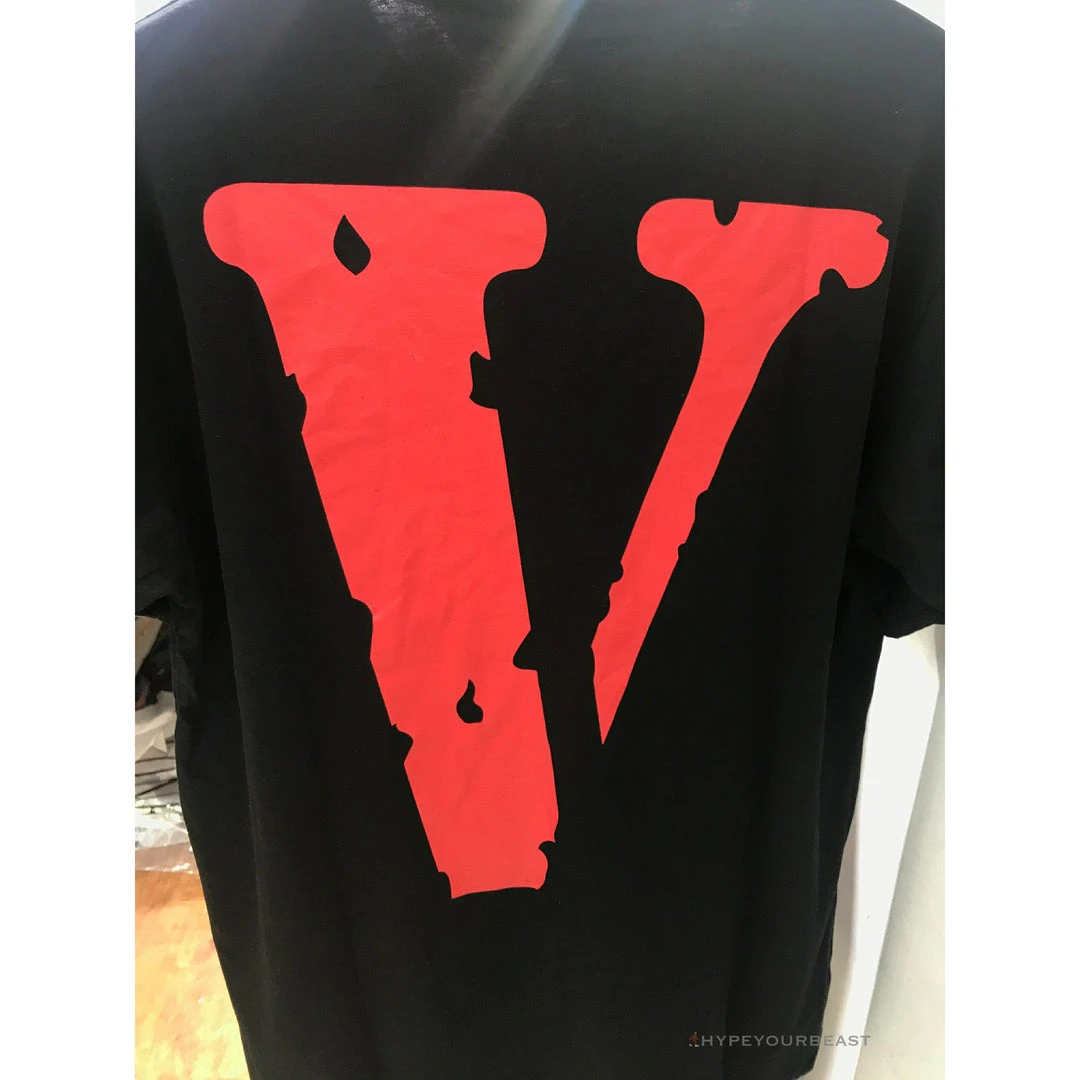 HypeYourBeast Vlone Black And Red Tee Shirt T-Shirts 5 HypeYourBeast Vlone Black And Red Tee Shirt T-Shirts