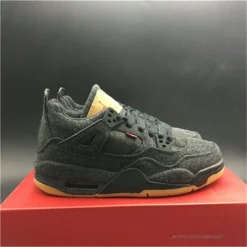 Hypeyourbeast Jordan 4 X Levis Black