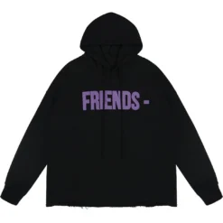HypeYourBeast Hoodies & Jackets Vlone Purple And Black Friends Hoodie 11 HypeYourBeast Hoodies & Jackets Vlone Purple And Black Friends Hoodie
