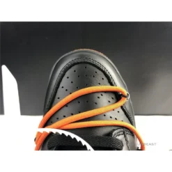 Hypeyourbeast Off White X Nike Dunk Low Black Orange