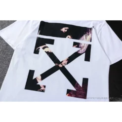 Hypeyourbeast T-Shirts OFF-WHITE Mary Religious Oil Painting Tee Shirt 'WHITE'