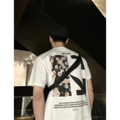 Hypeyourbeast T-Shirts OFF-WHITE Daisy Graffiti Arrow Conley Tee Shirt 'WHITE'