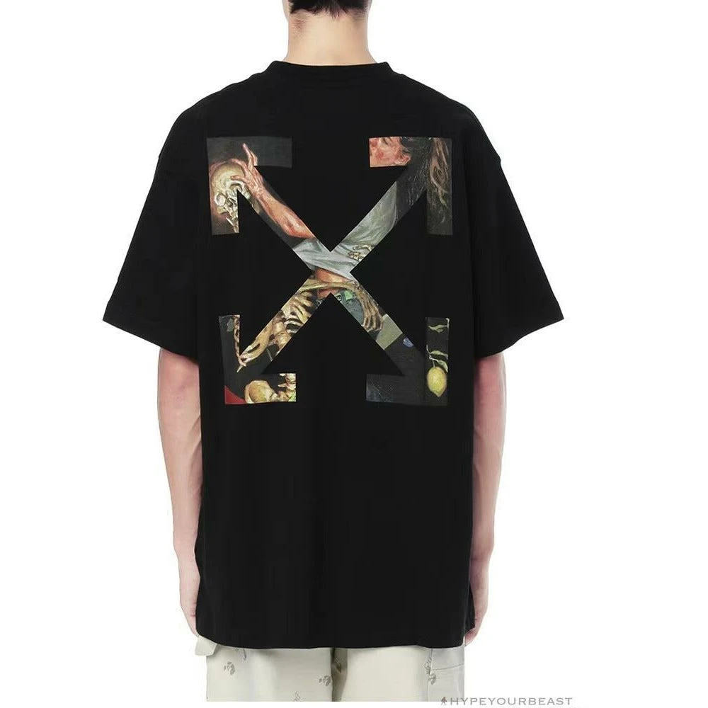 Hypeyourbeast T-Shirts OFF-WHITE Skull Tee Shirt 'BLACK' 3 Hypeyourbeast T-Shirts OFF-WHITE Skull Tee Shirt 'BLACK'