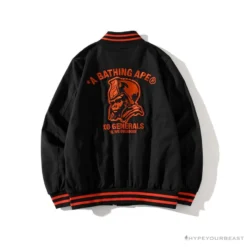 Hypeyourbeast BAPE X XO Red Jacket Baseball Uniform Clothes 16 Hypeyourbeast BAPE X XO Red Jacket Baseball Uniform Clothes
