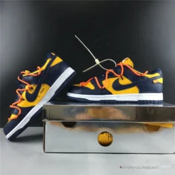 Hypeyourbeast Nike Off-White X Dunk Low 'University Gold' 39 Hypeyourbeast Nike Off-White X Dunk Low 'University Gold'