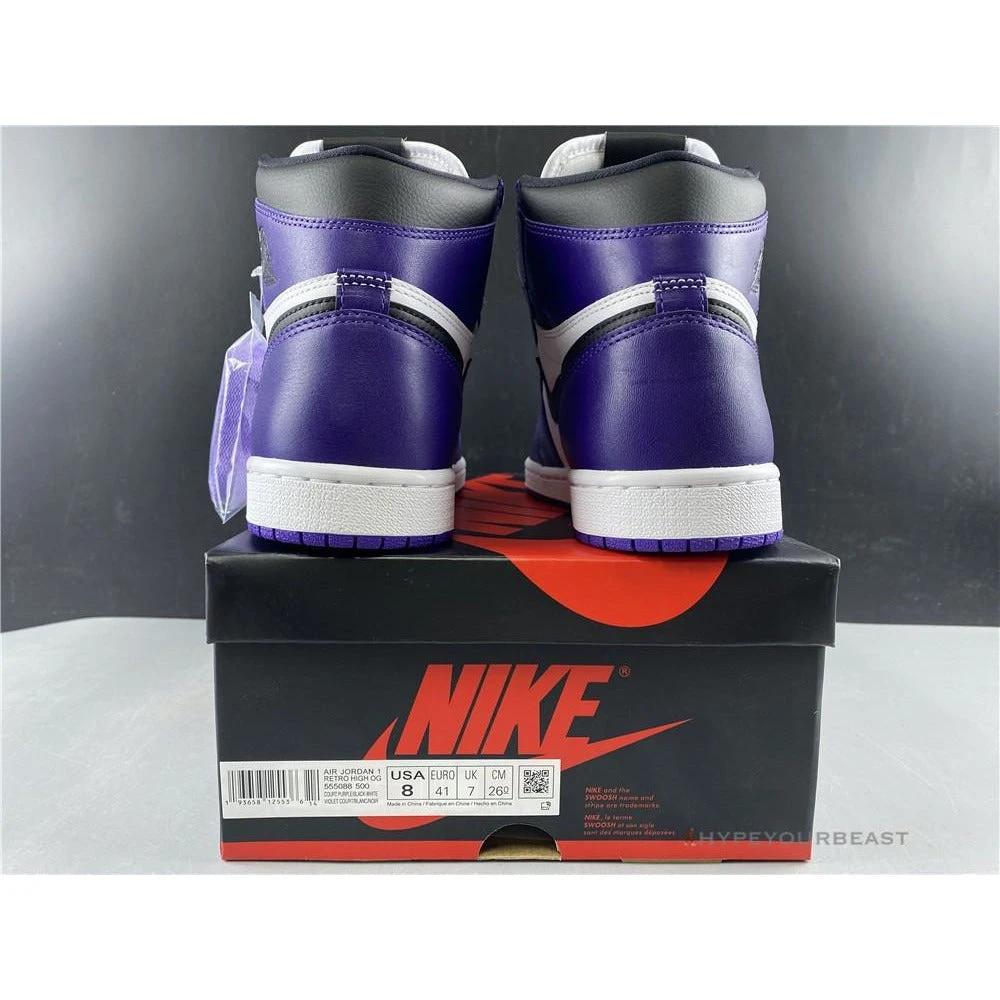 Hypeyourbeast Air Jordan 1 Retro High OG 'Court Purple' 3 Hypeyourbeast Air Jordan 1 Retro High OG 'Court Purple'