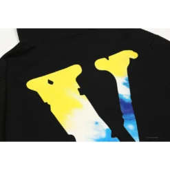 HypeYourBeast Vlone Hoodie Blue Yellow Logo (Black) 12 HypeYourBeast Vlone Hoodie Blue Yellow Logo (Black)