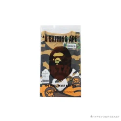 Hypeyourbeast Clothes BAPE KIDS Elbow Hug Gorilla Camouflage Tee Shirt 'YELLOW'