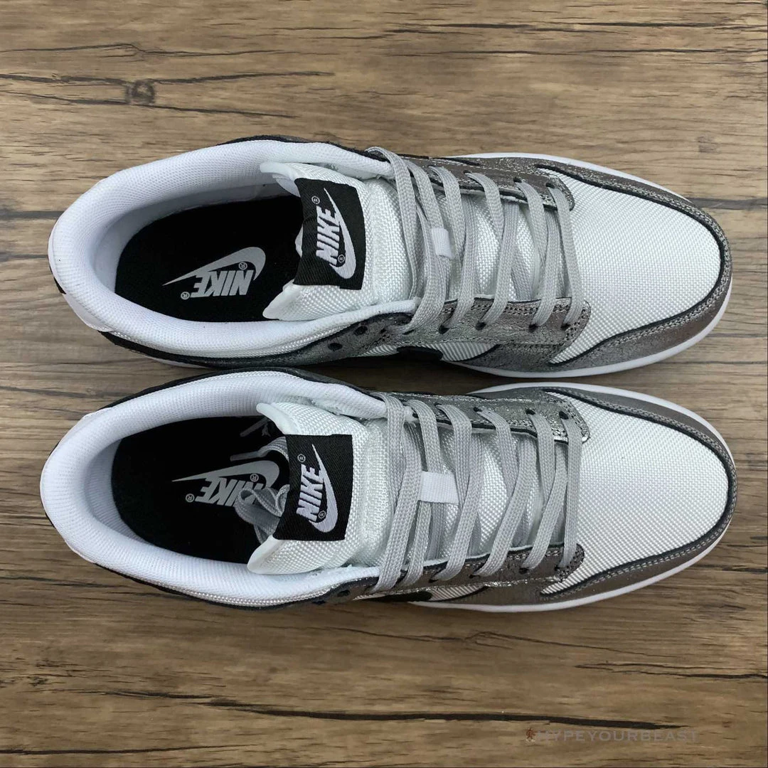 HypeYourBeast Nike Dunk Low Cracked Leather Silver 5 HypeYourBeast Nike Dunk Low Cracked Leather Silver