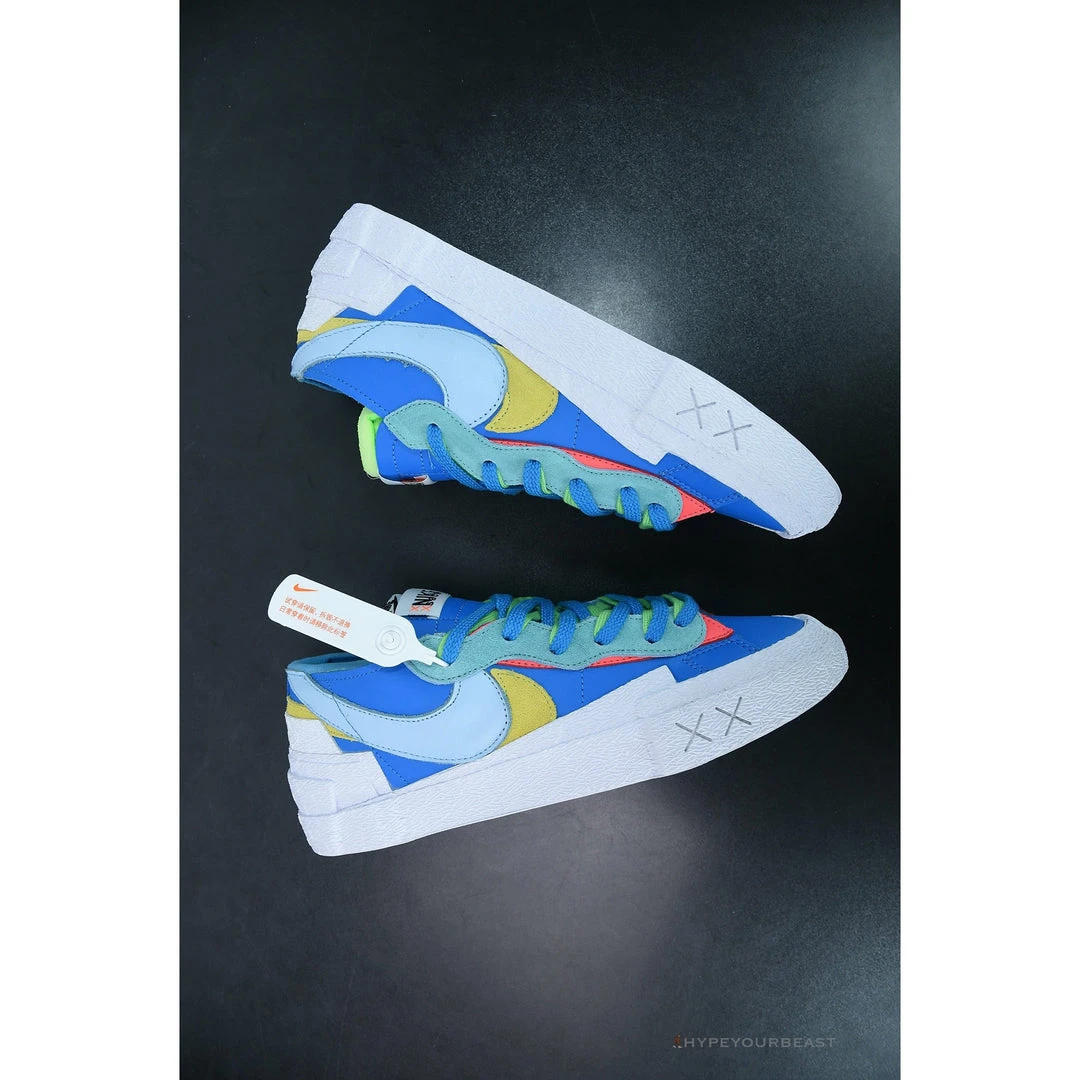 HypeYourBeast Nike Blazer Low Sacai KAWS Blue 7 HypeYourBeast Nike Blazer Low Sacai KAWS Blue