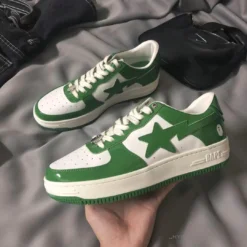 HypeYourBeast BAPE STA Low Top Sneakers Green