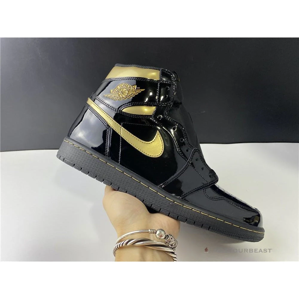 Hypeyourbeast Air Jordan 1 High 'Black Metallic Gold' 3 Hypeyourbeast Air Jordan 1 High 'Black Metallic Gold'